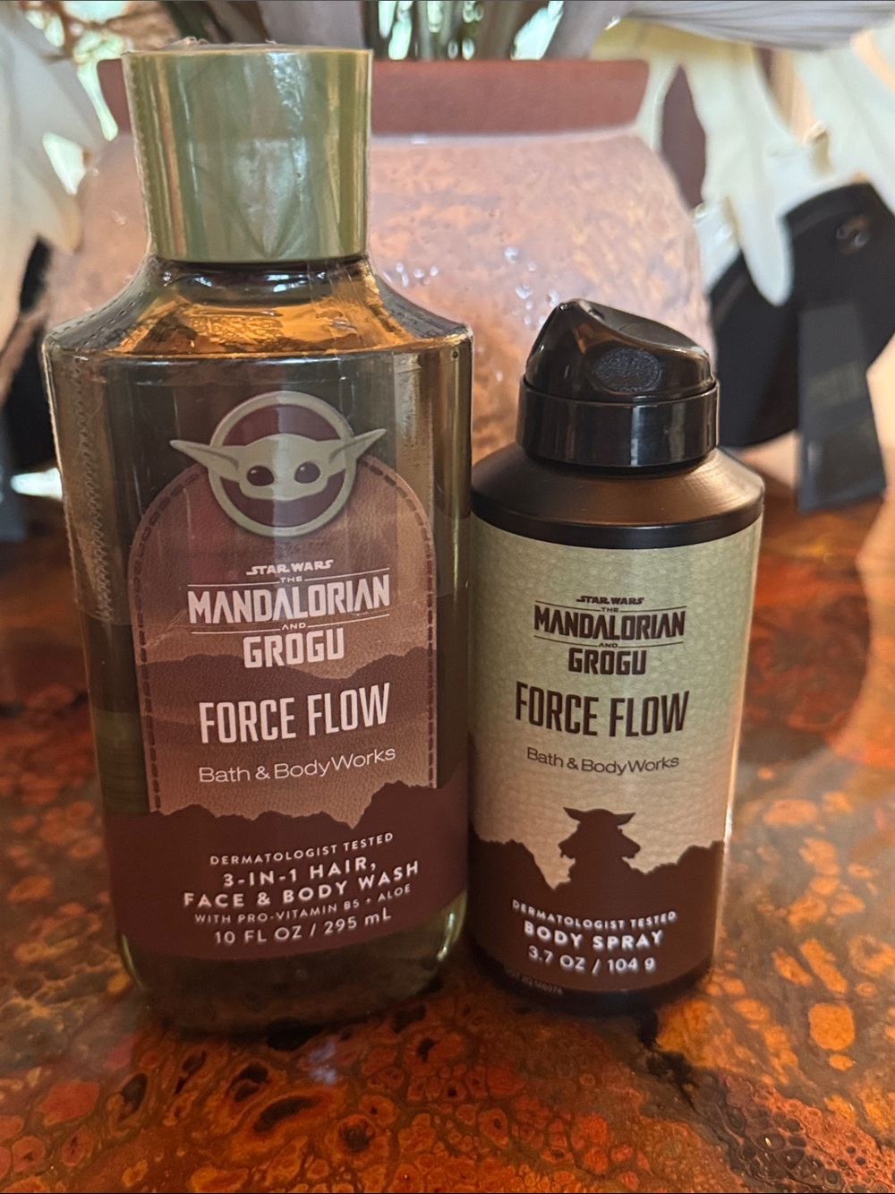 Bath & Body Works Mandalorian & Grogu Force Flow Duo